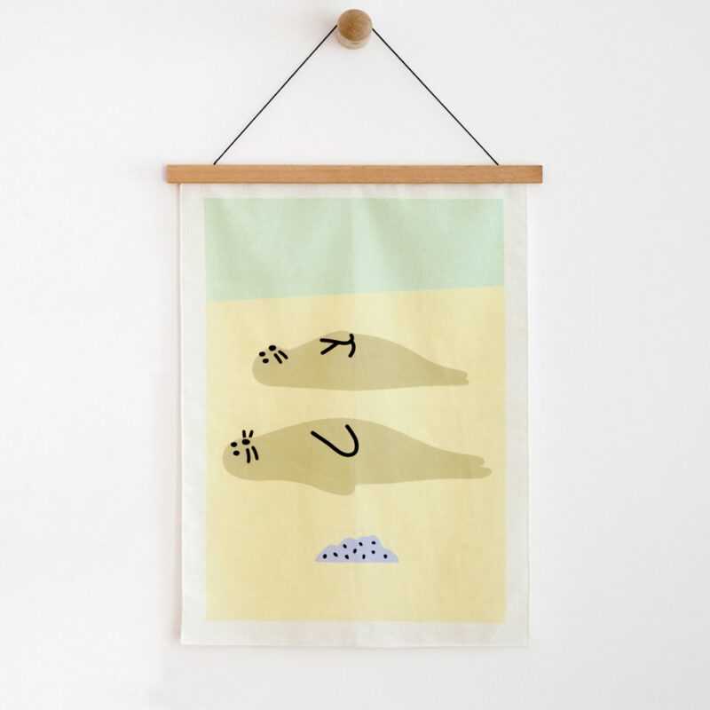 Fabric Poster - Seal Friends